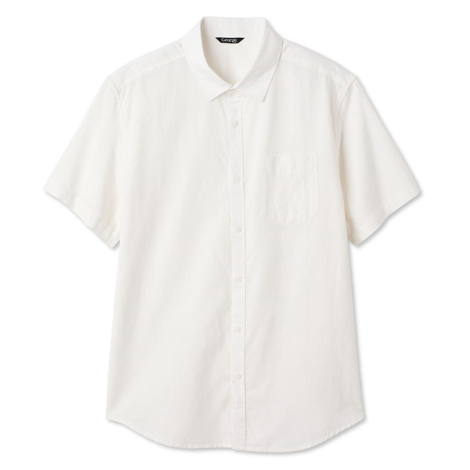 Chemise en mélange de lin George pour hommes