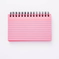thumbnail image 4 of Qiopertar Notebook B5, Frosted Transparent Coil Notebook with Thickened Lines, Lined Memo Pad for Office School Writing, 4 of 7