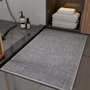 Door Mat Indoor Entryway Rug Dirt Trapper Door Mats Non-Slip Machine Washable Rubber Absorbent Door Mats Great For Entryway Garden Hallway