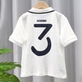 thumbnail image 4 of Polos pour Garçons Chemise Unie pour Garçons Chemises de Rugby Chemise à Manches Courtes 6-7 Ans Mode Garçons, 4 of 4