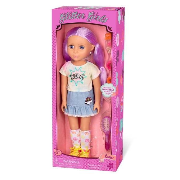 Glitter Girls Poupée Mannequin Articulée de 14 Po - Luma