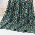 thumbnail image 5 of hengsof Girls' Flying Sleeve Printed Summer Dress, Fashionable Pattern Casual Dress, Comfortable Round Neck Cute Princess Dress, 5 of 5