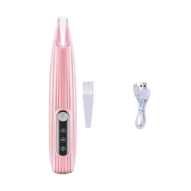 Low Noise Pet Foot Shaver Smart Display USB Rechargeable Paw Trimmer Waterproof with Led Dog Paw