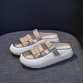 thumbnail image 4 of tredstone Sandales à Enfiler pour Femmes Imperméables Douces Chaussures Plates 38 Kaki, 4 of 9