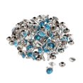thumbnail image 3 of Abbracc 50pcs Snap Button Rivets Leather Craft for Garment Accessories 7mm Blue, 3 of 7