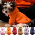 thumbnail image 1 of Puppy Pet Hooded Sweatshirt Autumn Winter Two-legged Pocket Cat Dog Clothes, 1 of 8