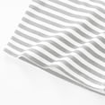 thumbnail image 4 of Girls Tops Tees & Shirts Short Sleeve Striped Tee for Kids Lightweight Everyday Wear Durable Blend, 4 of 7
