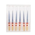 thumbnail image 1 of Endo Canal Files, 6pcs F2 Metal Heat  Canal Files  for  Clinic 21mm,25mm, 1 of 8