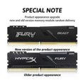 thumbnail image 4 of Fury DDR4 16GB 3600MHz 3200MHz 2666MHz 2400MHz 2133MHz DRAM CL18 CL16 1.35V DIMM 288pin 16G 3200MHz 1PCS, 4 of 5