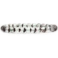 thumbnail image 1 of Natural Green Ghost Phantom Quartz Handmade Gemstone 8mm Round Beads Elastic Bracelet 7" Unisex, 1 of 3