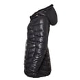 thumbnail image 3 of Sportoli Manteau d'Hiver pour Femme Réversible Doublé en Fausse Fourrure, Doudoune Matelassée - Noir (2X), 3 of 7