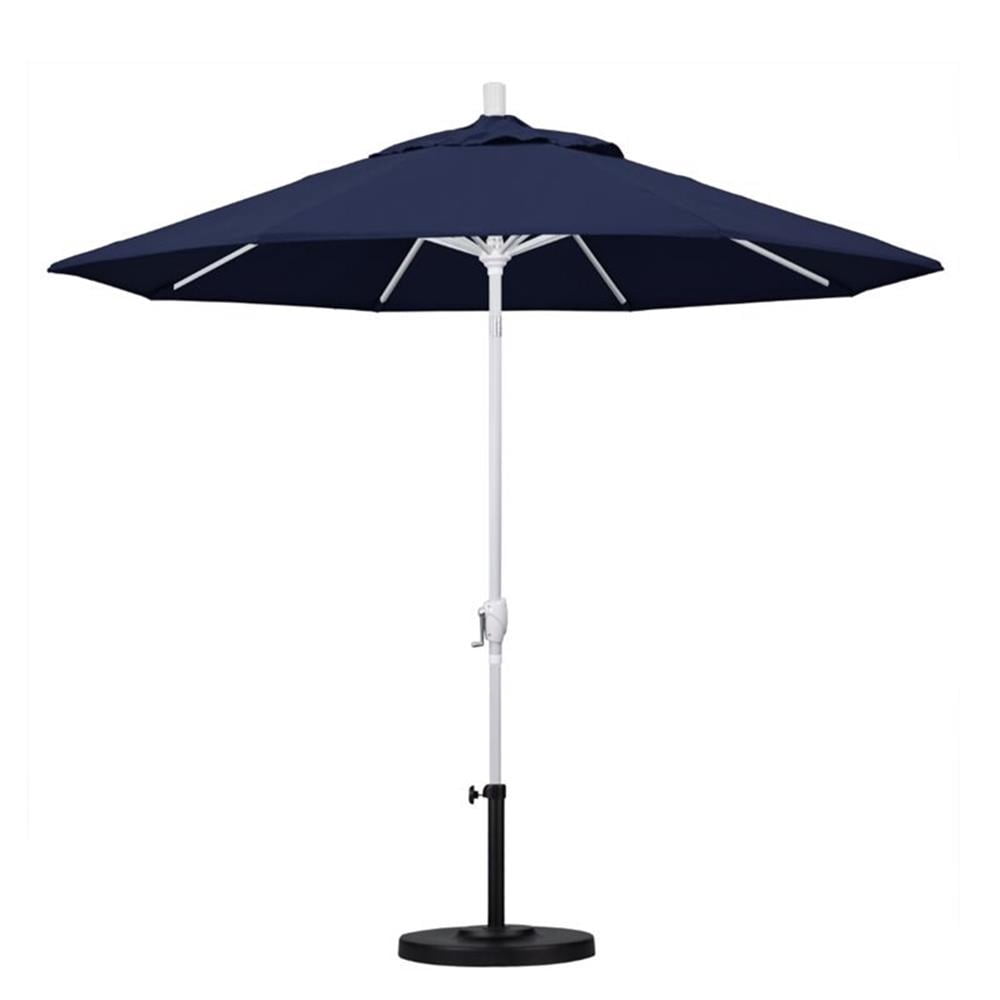 California Umbrella Parasol de Patio de 9 Pieds en Bleu Marine