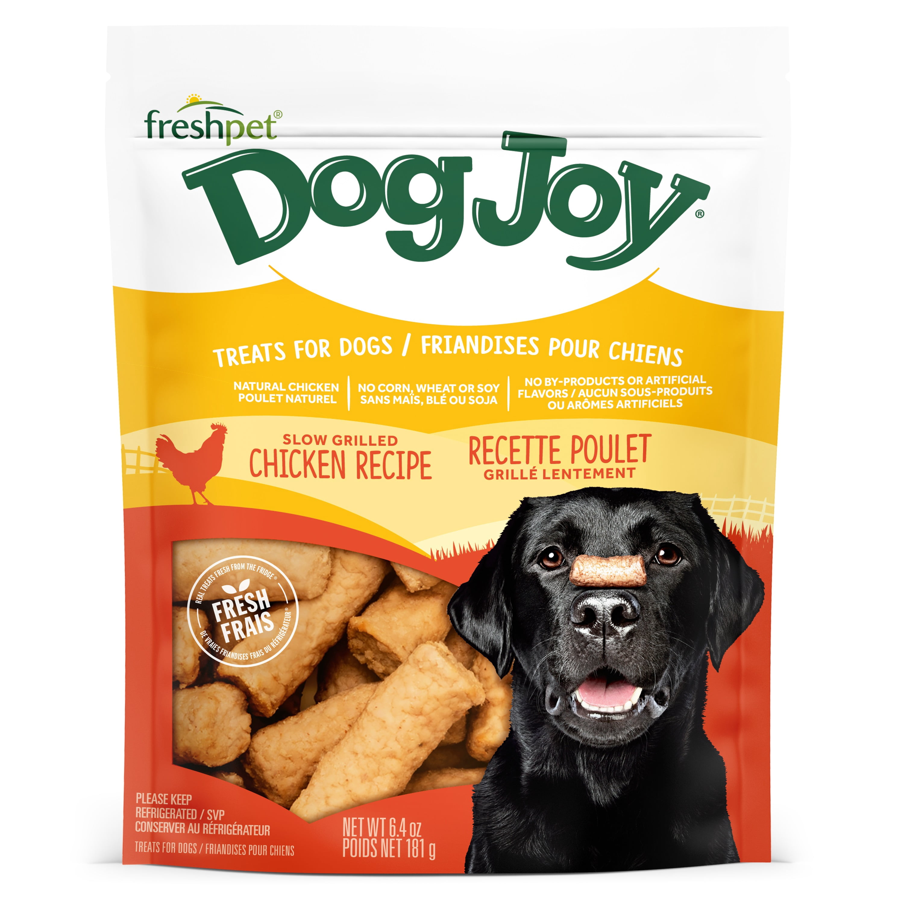 Freshpet Dog Treat, Dog Joy Slow Grilled Chicken Treat