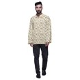 thumbnail image 1 of Atasi Kurta Traditionnel en Coton Imprimé à Col Mandarin pour Hommes Chemise Décontractée, 1 of 5