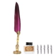 thumbnail image 4 of Calligraphy PenFeather Pen Fluent Comfortable Quill Pen Set Quill Pen Eco-Friendly Materials, 4 of 8
