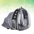 thumbnail image 2 of 1pc Outdoor Pet Cat Backpack Outside Expansion Folding Breathable Mesh Carrier, 2 of 6