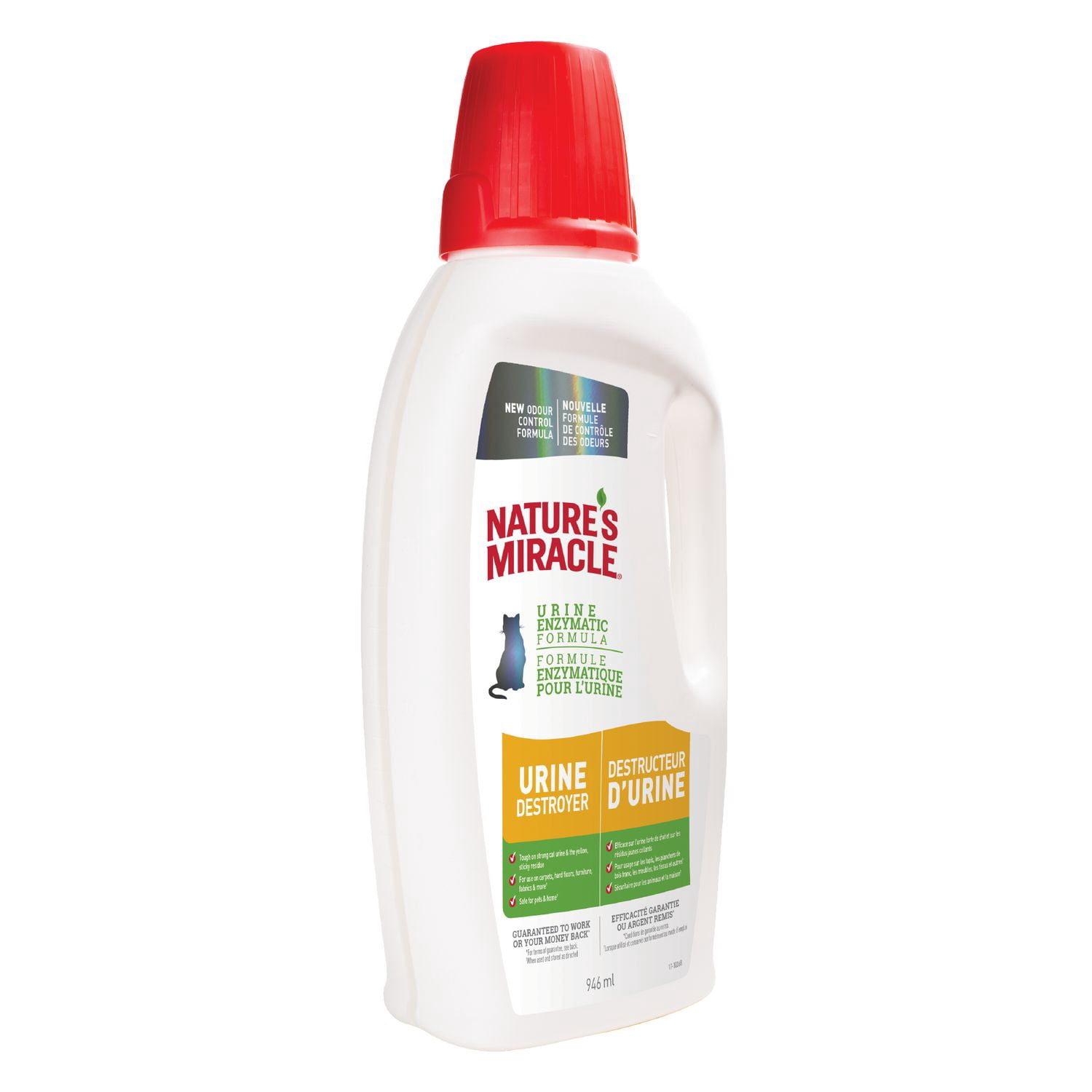 Nature's Miracle Destructeur d'Urine pour Chats, 946mL