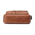 thumbnail image 4 of WEIXIER Men's Crossbody Bag Leather Small Business Shoulder Handbag for IPad 9.7", Light Brown, 4 of 5