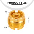 thumbnail image 4 of MYG 5/8Male to 3/8 1/4Female Threaded Screw Mic Stand Clip Mount Adapter Accessories, 4 of 10