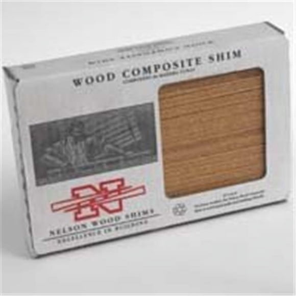 Nelson Wood Shims Cales Composites WC8-32-15-50 - 32 Unités