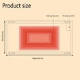thumbnail image 4 of Affordablo Microfiber Soft Cozy Fluffy Warm Hand Made Throw Blankets Usb Electric Blanket Single Blanket Household Single Control Intelligent Temperature Regulating Dormitory Electric Mattress, 4 of 9