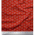 thumbnail image 1 of Soimoi Cotton Poplin Fabric Artistic Paisley Print Sewing Fabric Yard 56 Inch Wide, 1 of 3