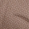thumbnail image 1 of oneOone Tissu Viscose Chiffon Marron Rétro Minimal Burger Matériel de Robe Tissu Imprimé Tissu au Mètre 42 Pouces de Large, 1 of 5