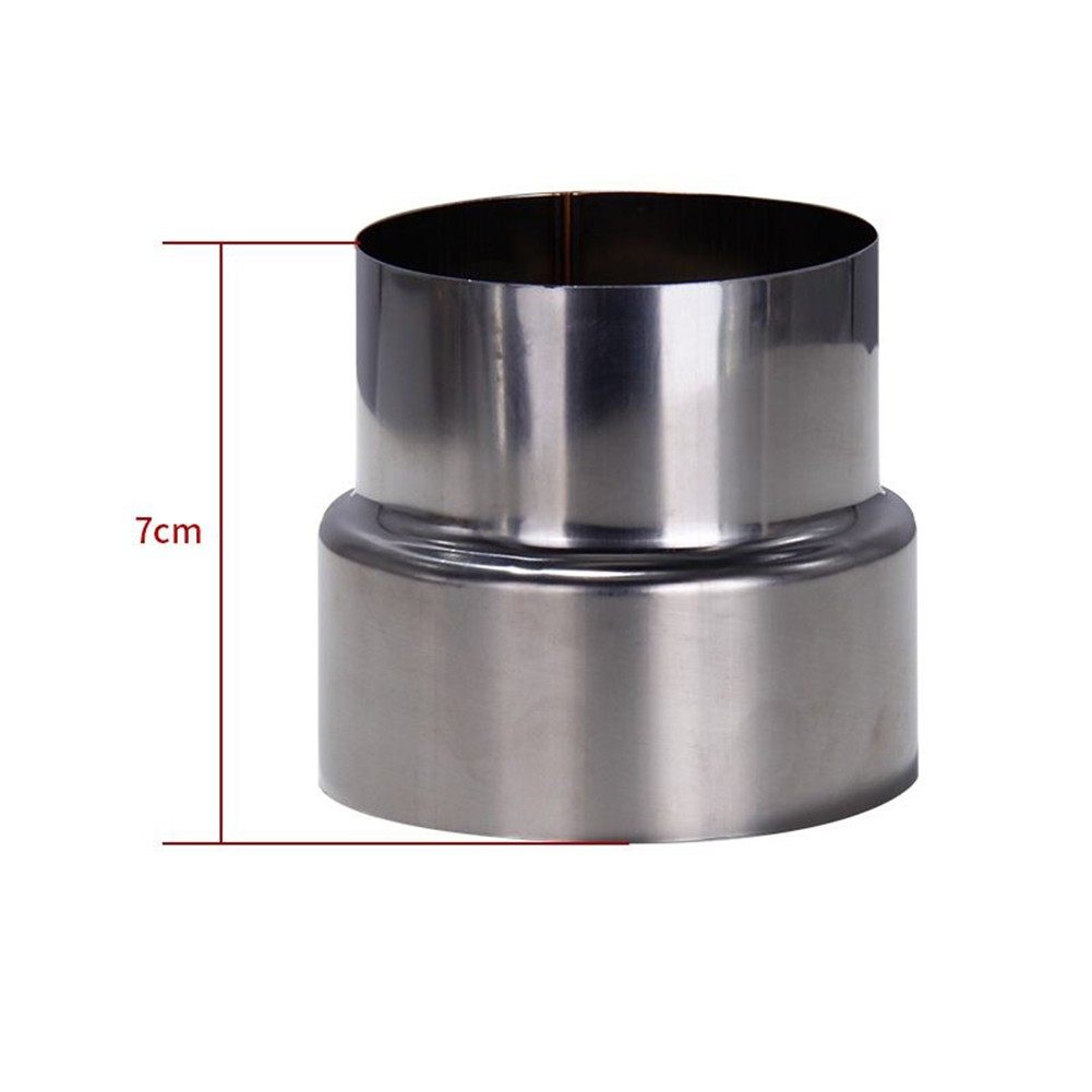 MYG Stainless Steel Flue Liner Reducer / Tubing Connector Chimney Adaptor Stove Pipe