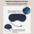 thumbnail image 2 of Warm Eye Compress Mask for Dry Eyes Simulated Silk Usb Temperature Control Eye Mask Female Lunch Break Shading Eye Mask Heating Hot Compress Sleep Eye Mask Heated Eye Masks for Dry Eyes, 2 of 5