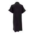 thumbnail image 4 of Gspmoly Robe d'Été, Robe à Manches Longues à Col en V Style Imprimé pour Dames, Robes d'Été pour Femmes Offres Prime, 4 of 5