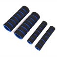 thumbnail image 3 of 4X Motorcycle Bike Cycling Handle Bar Grip + Brake Clutch Lever Soft Foam Cover, 3 of 11