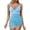 Light Blue, variant on HXWCHs Maternity Swim Swimwears One Product Title Women Swim Dress Swimsuits Mesh Sheer Sarong Wraps Bathing Suit for Beachwear Lightweight Quick-Dry Bathing Outfit L Green