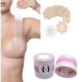thumbnail image 2 of 3 Roll Breast Lift Tape Invisible Breast Tape Chest Sticker,invisible Chest Lifter With Multifunctional Boob Tape Chest Elastic Cloth Tape, 2 of 5
