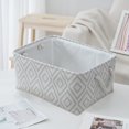 thumbnail image 3 of Foldable Fabric Storage Basket, Collapsible Cloth Organizer for Bedroom or Nursery, 3 of 6