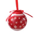 thumbnail image 2 of Suncoda Holiday Ball, Holiday Ball Ornament Tree Ornament, 2.8 Inch Multi-Style Holiday Light Bulb Ornament Holiday Tree Ornament Tree Dress Family Party Holiday Ornament, 2 of 5