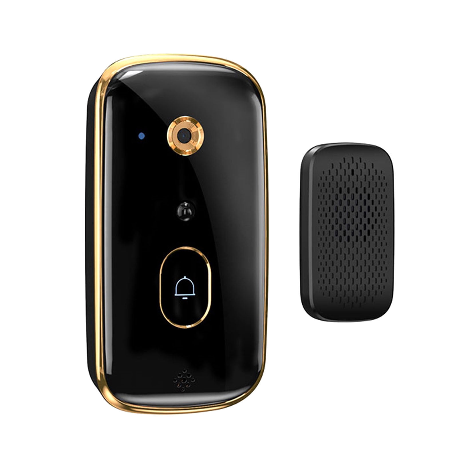 Doorbell Camera Wireless,Wireless Doorbell Camera Hd Wifi Video Buzzer Camera 1080P Wireless Doorbell Audio Motion Detector and Night Vision Speaker for Ios and Android