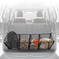 thumbnail image 4 of Filet de Chargement pour Lit de Camion, Forte Capacité Cybertruck 2024, Filet de Chargement pour Lit de Camionnette Compatible avec Cybertruck 2024, Organisateur de Rangement pour Lit de Camion, Trois Poches avec 4 Crochets, 4 of 7