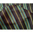 thumbnail image 3 of oneOone Silk Tabby Fabric Multicolor Stripe Print Sewing Fabric BTY 42 Inch Wide, 3 of 3