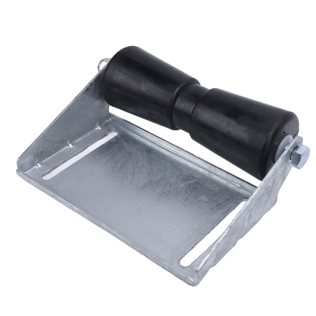 Support pour Rouleaux de Remorque de Bateau, Acier Galvanisé Robuste, Caoutchouc, Kit d'Assemblage de Rouleau de Quille, Gain d'Effort