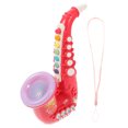 thumbnail image 1 of Simulation Saxophone Toy Decorative Saxophone Plaything Cartoon Music Instruments Toy, 1 of 9