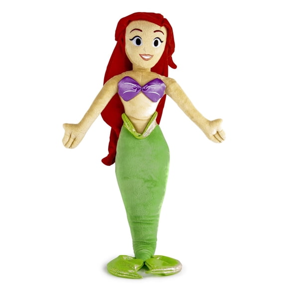 La Petite Sirène 'Ariel' Copain d'Oreiller Câlin et Décoratif en Peluche pour Enfants