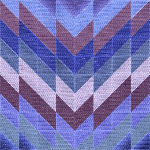Ahgly Tapis d'Intérieur Lavable en Machine Carré Transitionnel Violet Améthyste Violet, 5 Pieds Carré