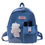 Kindergarten Backpack Adjustable Straps Large Capacity Korean Style School Bag Casual Daypack for School