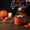 Orange, variante sur Cuillère de Mélange d'Halloween, Agitateur en Acier Inoxydable 304 Xinsrenus, Motifs Mignons de Citrouille, Fantôme et Chauve-Souris pour Café, Cocktails et Boissons Froides, Rose