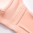 thumbnail image 4 of AherBiu Womens Plus Size Bras Large Bust Full Coverage Wireless High Supportive Bralette Solid Color Push up Bras, 4 of 7