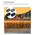 thumbnail image 1 of Baohd 2X Stool Cover Bar Supplies Dustproof Chair Covers Fine Workmanship Handily Install Multipurpose Washable Multicolored Leather L, 1 of 6