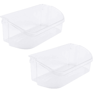 UPGRADED Lifetime Appliance 2 x 240356402 Refrigerator Door Shelf Replacement Bin Compatible with Frigidaire Replacement Parts, Refrigerator Shelf
