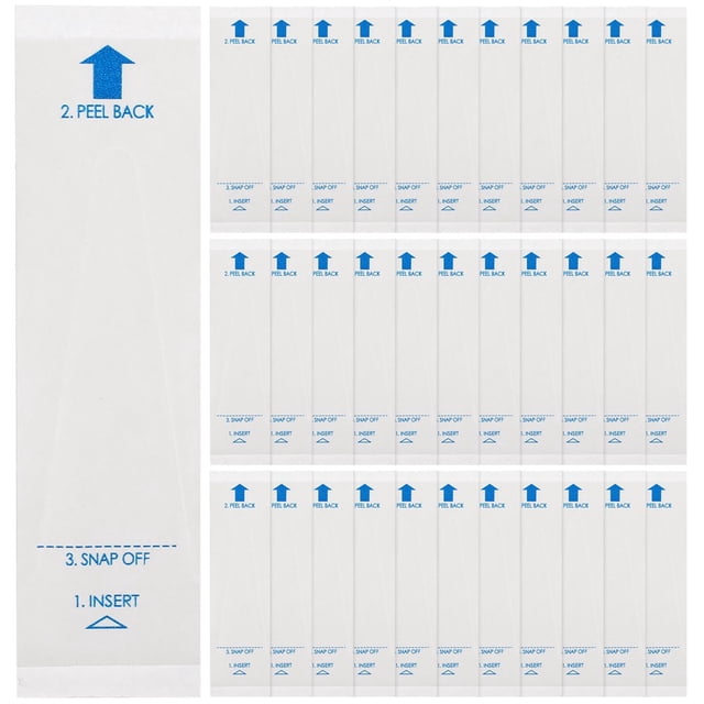 AMERTEER Disposable 100Pcs Safe Digital Thermometer Disposable Sterile Electronic Thermometer Cover
