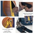 thumbnail image 4 of KL928 Canvas Sling Backpack for Men Women Floral Printed Crossbody Small Backpack, 4 of 7