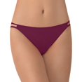 thumbnail image 1 of Vanity Fair Womens Body Shine Illumination String Bikini, 5, NH Chilled Wine, 1 of 1